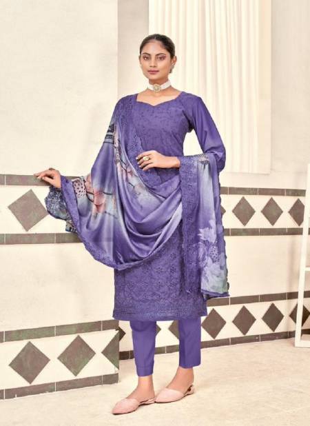 Nazma By Aanzara 1001-1006 Designer Salwar Suits Catalog